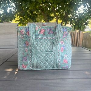 Rare Vintage VERA BRADLEY 1987 Mist Green Indiana Hoosier Bag USA